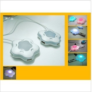 新梅花 七彩小夜燈 USB HUB 2.0 一拖四 USB集線器 hub批發(fā)圖片,新梅花 七彩小夜燈 USB HUB 2.0 一拖四 USB集線器 hub批發(fā)圖片大全,汕頭市潮陽區(qū)和平旺選電子產品經營部-